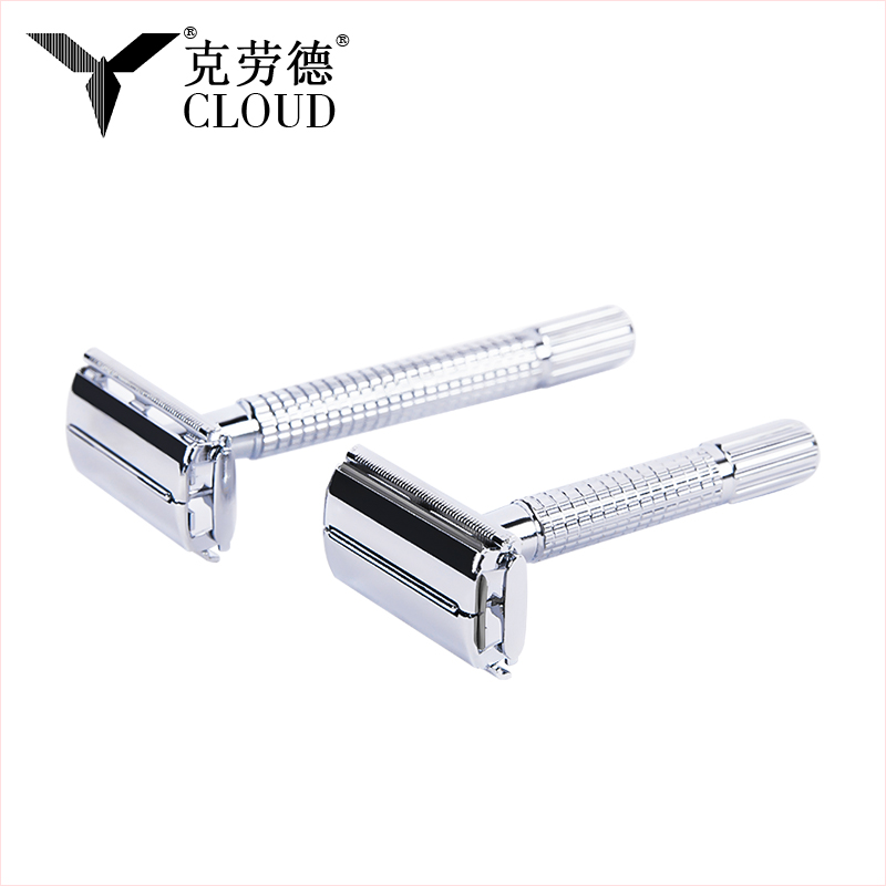 74 Cruach Dhosmálta Double Edge Twist Oscailte T-Shaped Lámhleabhar Razor