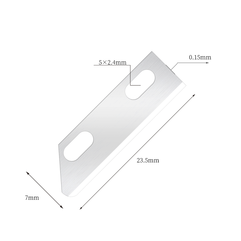 Lanna Razor Múnlú Cruach Dhosmálta Ultra-réidh Inaistrithe