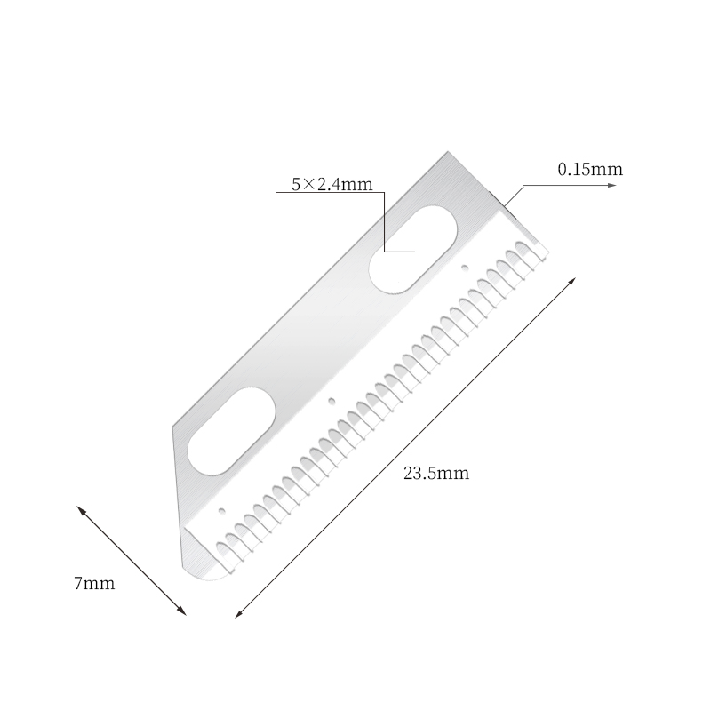 Lanna Razor Múnlú Cruach Dhosmálta Ultra-réidh Inaistrithe