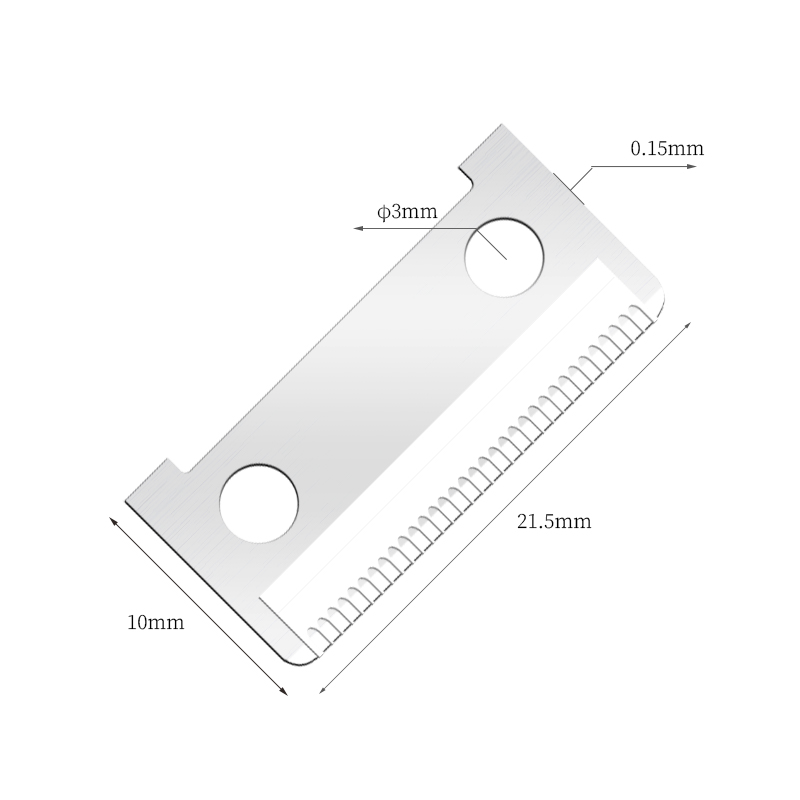 Lanna Razor Eyebrow Cruach Dhosmálta Imeall Gearrtha Aon-Thaobh