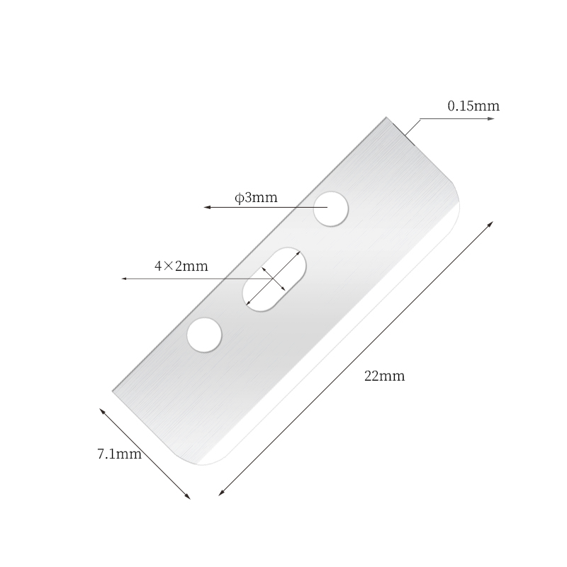 Blade Bainteora Razor Eyebrow Smooth Silk Ilfheidhmeach