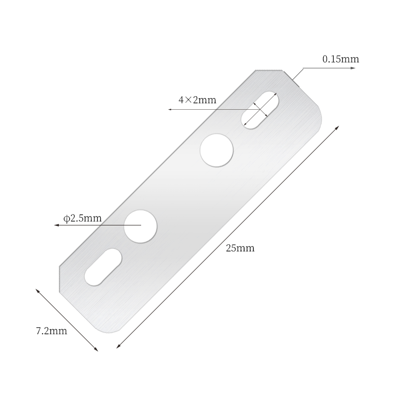 Blade Bainteora Razor Eyebrow Smooth Silk Ilfheidhmeach