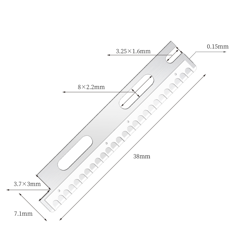 Lanna Razor Súl Cruach Dhosmálta Ilúsáide Ath-inúsáidte