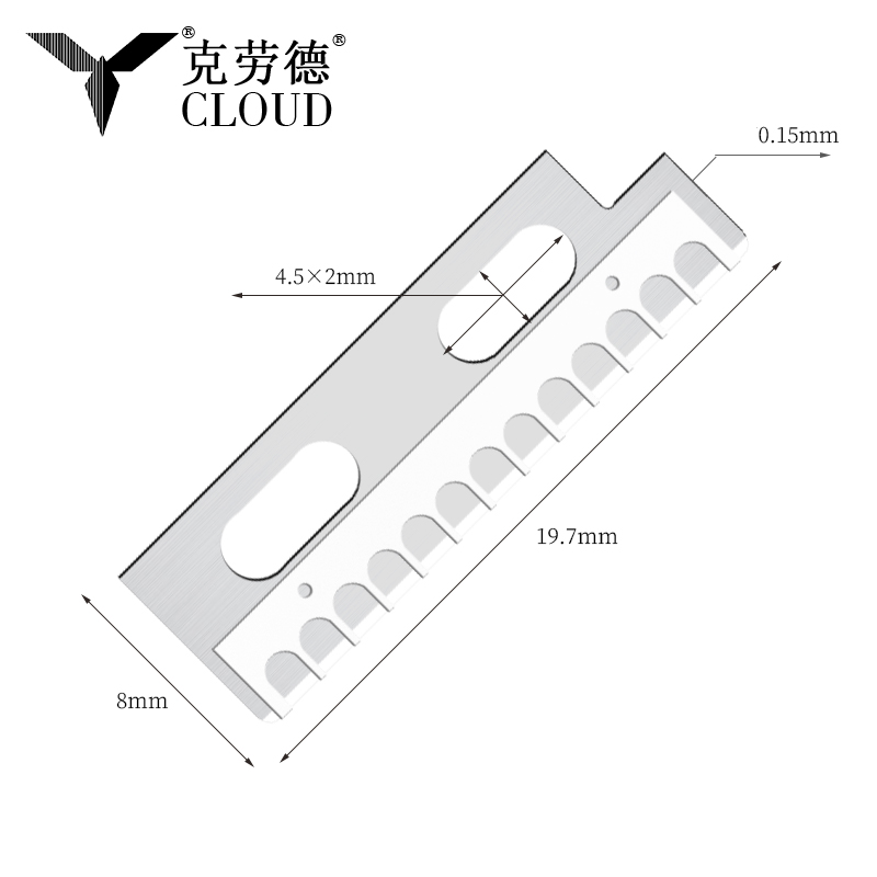 Lanna Scian Múnlú Eyebrow Cruach Dhosmálta Beachtas Sharp